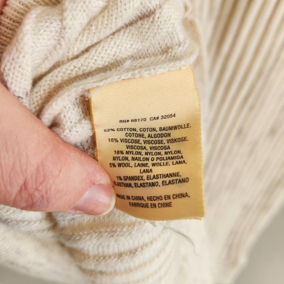 Anthropologie Moth Heathered Ribbed Sweater Dress Size Large - Picture 12 of 13